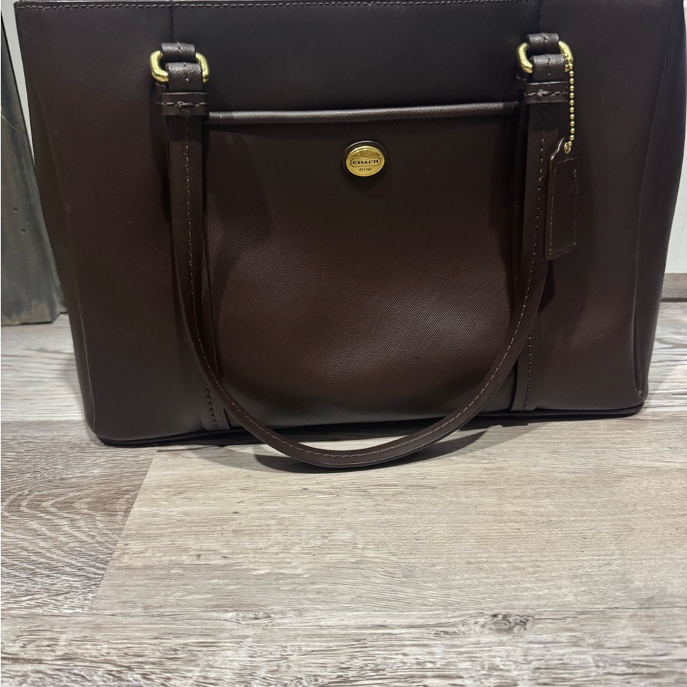 Coach Dark Brown Women's Tote Bag